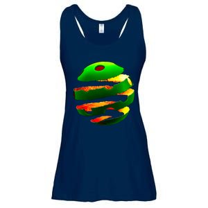 Pickleball Tear Ladies Essential Flowy Tank