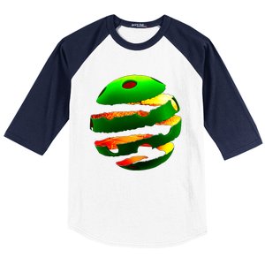 Pickleball Tear Baseball Sleeve Shirt