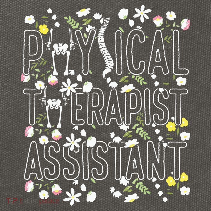 Physical Therapy Physical Therapist Assistant Cotton Canvas Backpack