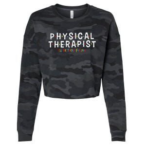 Physical Therapy Physical Therapist PT Physiotherapy Cropped Pullover Crew