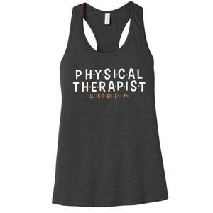 Physical Therapy Physical Therapist PT Physiotherapy Women's Racerback Tank