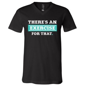 Physical Therapy PT Gift For Exercise Therapist V-Neck T-Shirt