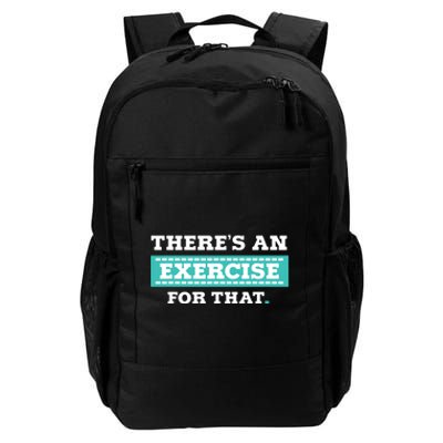 Physical Therapy PT Gift For Exercise Therapist Daily Commute Backpack