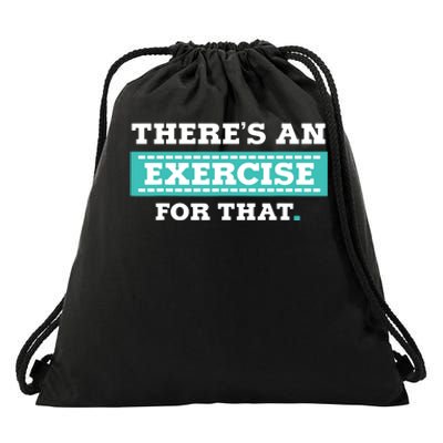 Physical Therapy PT Gift For Exercise Therapist Drawstring Bag