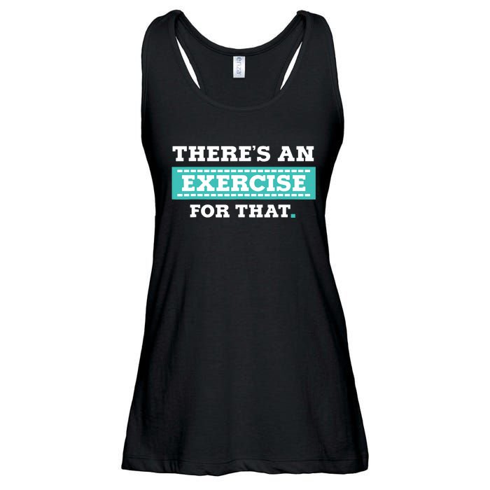 Physical Therapy PT Gift For Exercise Therapist Ladies Essential Flowy Tank