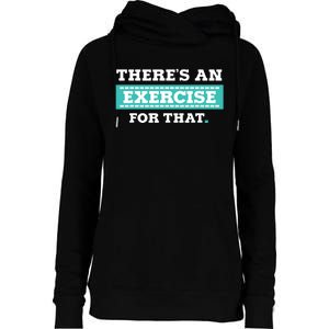 Physical Therapy PT Gift For Exercise Therapist Womens Funnel Neck Pullover Hood