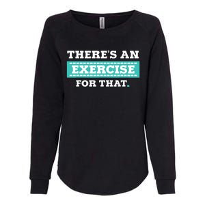 Physical Therapy PT Gift For Exercise Therapist Womens California Wash Sweatshirt