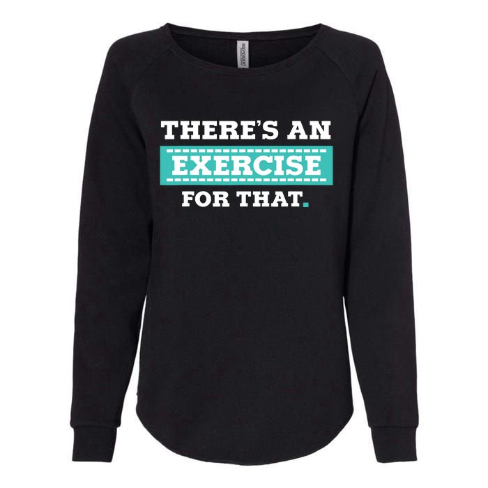 Physical Therapy PT Gift For Exercise Therapist Womens California Wash Sweatshirt