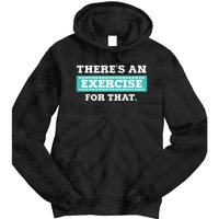 Physical Therapy PT Gift For Exercise Therapist Tie Dye Hoodie