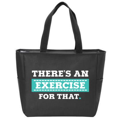 Physical Therapy PT Gift For Exercise Therapist Zip Tote Bag