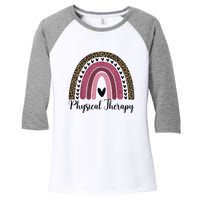 Physical Therapy PT Physical Therapist PT Student Women's Tri-Blend 3/4-Sleeve Raglan Shirt