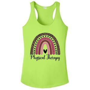 Physical Therapy PT Physical Therapist PT Student Ladies PosiCharge Competitor Racerback Tank