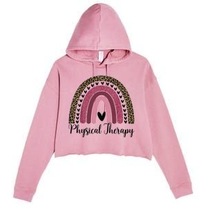 Physical Therapy PT Physical Therapist PT Student Crop Fleece Hoodie