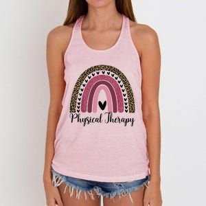 Physical Therapy PT Physical Therapist PT Student Women's Knotted Racerback Tank