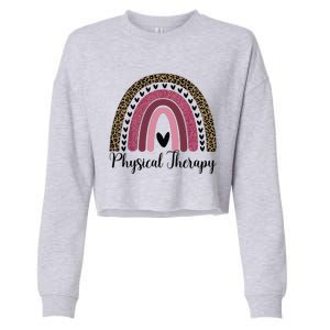 Physical Therapy PT Physical Therapist PT Student Cropped Pullover Crew