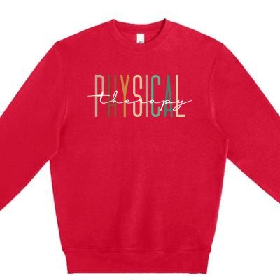 Physical Therapy PT Physical Therapist PT Student Premium Crewneck Sweatshirt