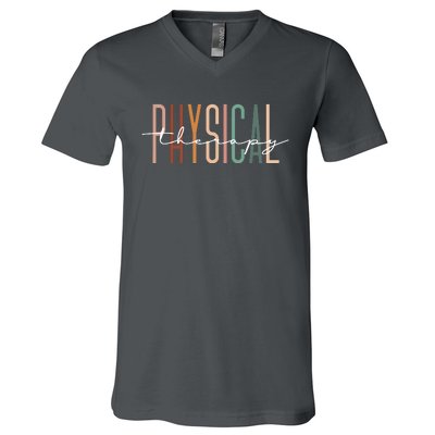 Physical Therapy PT Physical Therapist PT Student V-Neck T-Shirt