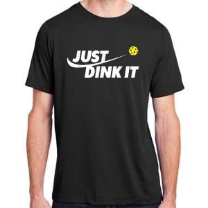 Pickleball Tshirts Pickleball Shirt Just Dink It Adult ChromaSoft Performance T-Shirt