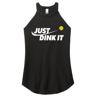 Pickleball Tshirts Pickleball Shirt Just Dink It Women's Perfect Tri Rocker Tank