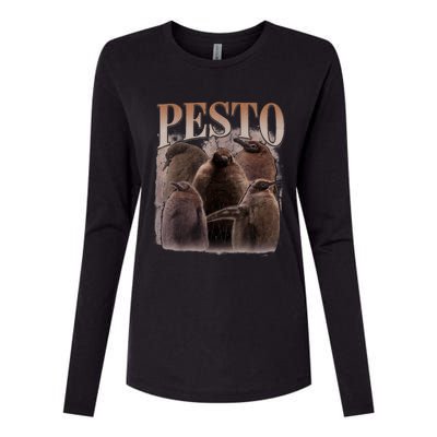 Pesto The Penguin More To Love Absolute Unit Viral Meme Womens Cotton Relaxed Long Sleeve T-Shirt