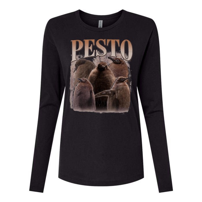 Pesto The Penguin More To Love Absolute Unit Viral Meme Womens Cotton Relaxed Long Sleeve T-Shirt