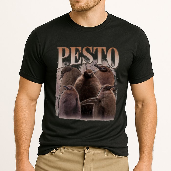 Pesto The Penguin More To Love Absolute Unit Viral Meme Cooling Performance Crew T-Shirt