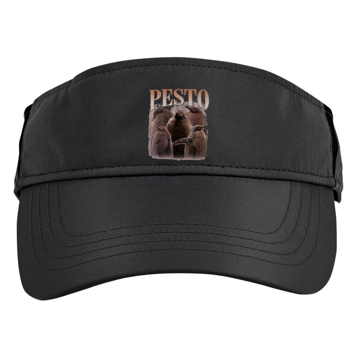 Pesto The Penguin More To Love Absolute Unit Viral Meme Adult Drive Performance Visor