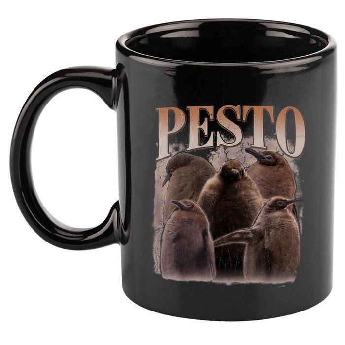 Pesto The Penguin More To Love Absolute Unit Viral Meme 11oz C Handle Ceramic Mug
