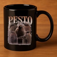 Pesto The Penguin More To Love Absolute Unit Viral Meme 11oz C Handle Ceramic Mug