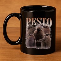 Pesto The Penguin More To Love Absolute Unit Viral Meme 11oz C Handle Ceramic Mug