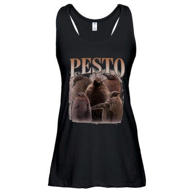 Pesto The Penguin More To Love Absolute Unit Viral Meme Ladies Essential Flowy Tank