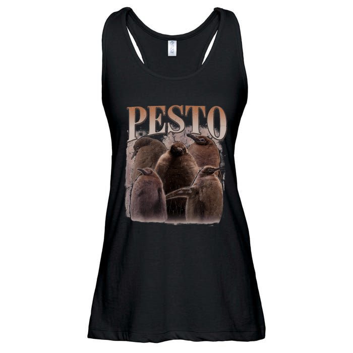 Pesto The Penguin More To Love Absolute Unit Viral Meme Ladies Essential Flowy Tank