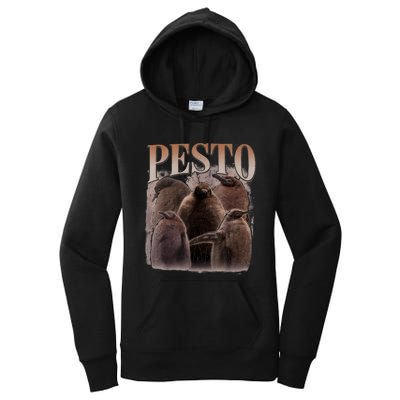 Pesto The Penguin More To Love Absolute Unit Viral Meme Women's Pullover Hoodie