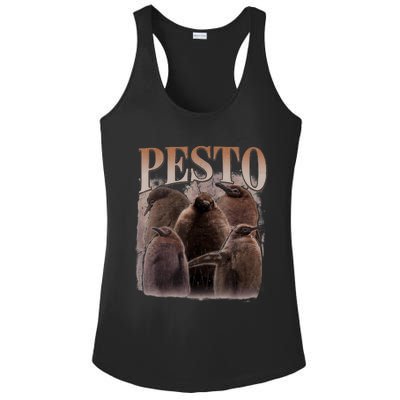 Pesto The Penguin More To Love Absolute Unit Viral Meme Ladies PosiCharge Competitor Racerback Tank