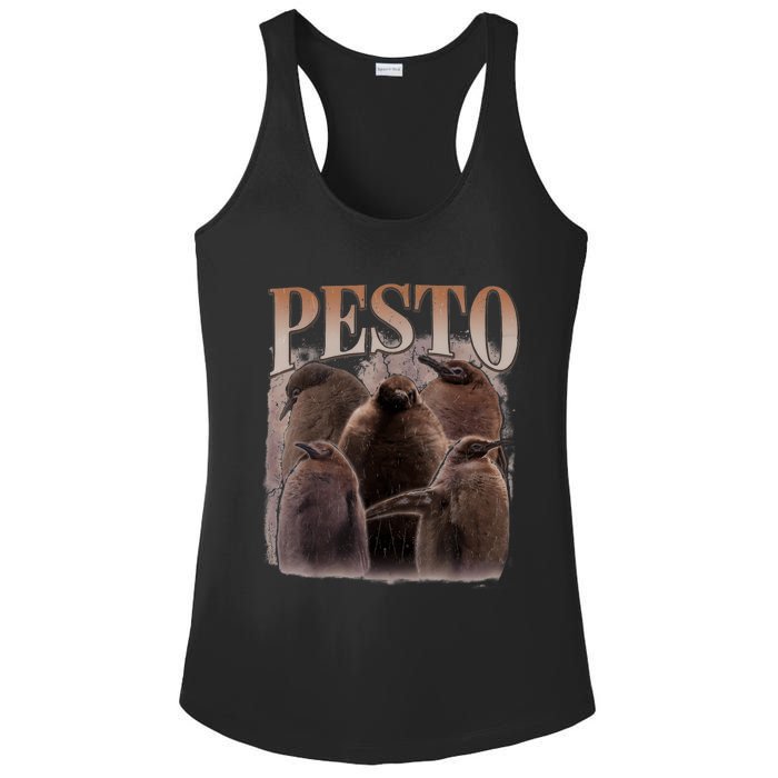 Pesto The Penguin More To Love Absolute Unit Viral Meme Ladies PosiCharge Competitor Racerback Tank