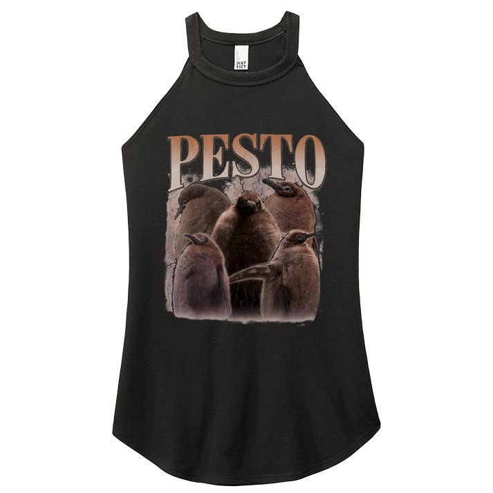 Pesto The Penguin More To Love Absolute Unit Viral Meme Women's Perfect Tri Rocker Tank