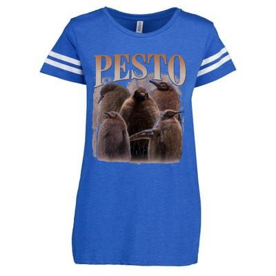 Pesto The Penguin More To Love Absolute Unit Viral Meme Enza Ladies Jersey Football T-Shirt