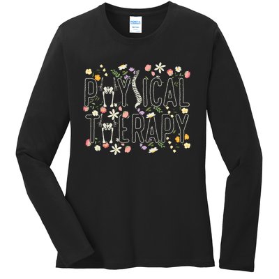 Physical Therapy Ladies Long Sleeve Shirt