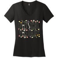 Physical Therapy Women's V-Neck T-Shirt