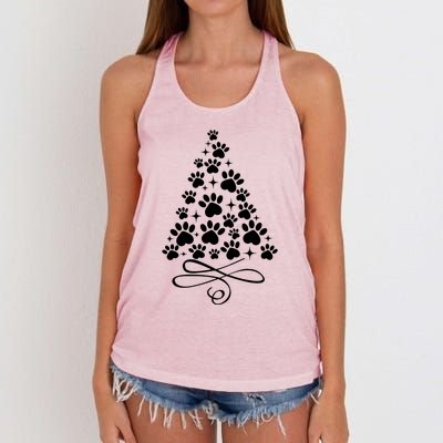 Paw Tree Women's Knotted Racerback Tank