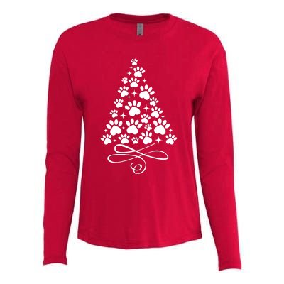 Paw Tree Womens Cotton Relaxed Long Sleeve T-Shirt