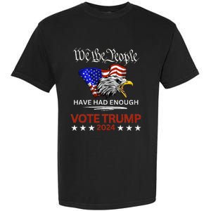 Pro Trump Patriotic Gangster Anti Liberal Republican Gift Black Cott Garment-Dyed Heavyweight T-Shirt