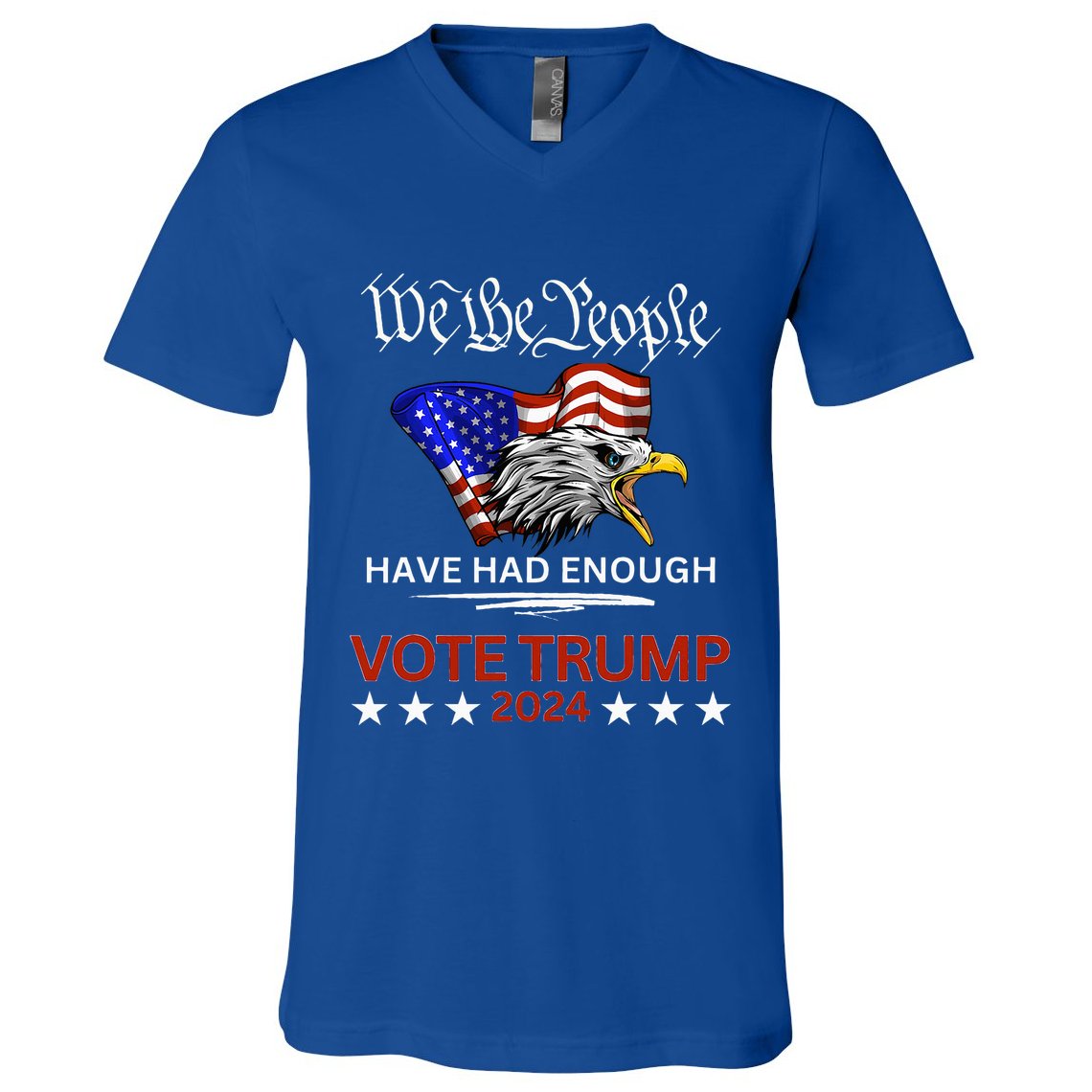Pro Trump Patriotic Gangster Anti Liberal Republican Gift Black Cott V-Neck T-Shirt