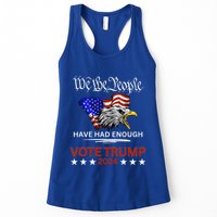 Pro Trump Patriotic Gangster Anti Liberal Republican Gift Black Cott Womens Tank Top