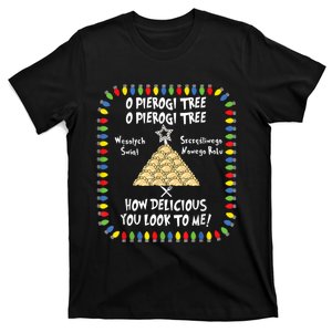 Pierogi Tree Polish Christmas T-Shirt