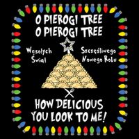 Pierogi Tree Polish Christmas Baby Bodysuit