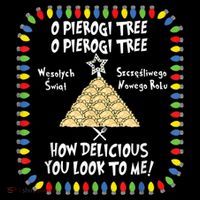 Pierogi Tree Polish Christmas Wool Snapback Cap