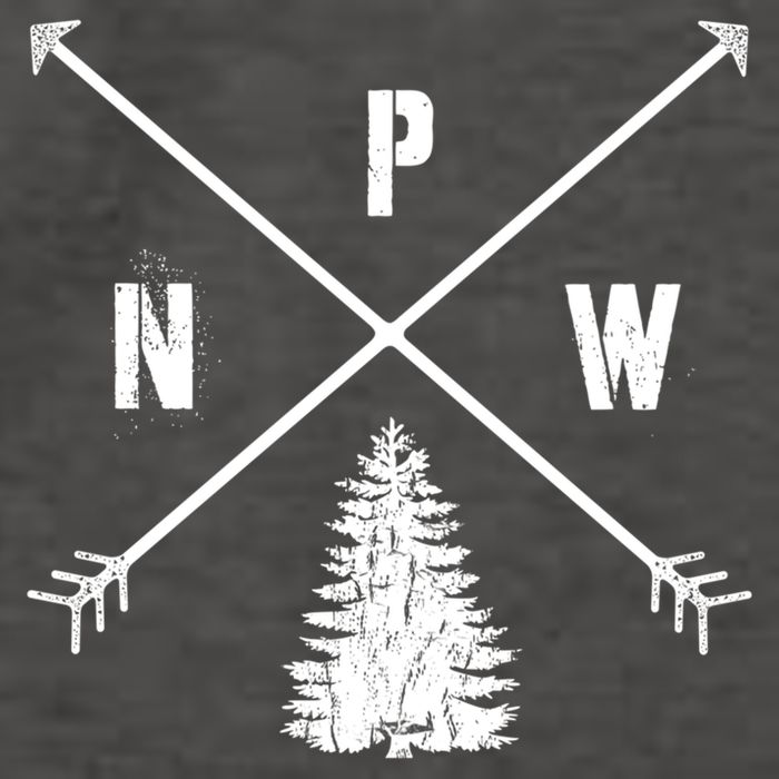 Pine Tree Pacific Northwest Pnw Arrows Fun Gift Vector Backpack