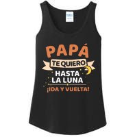 Papá Te Quiero Hasta La Luna ¡Ida Y Vuelta! Dia Del Padre Ladies Essential Tank