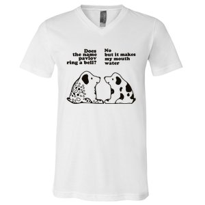 Pavlov That Rings A Bell Psychologist V-Neck T-Shirt